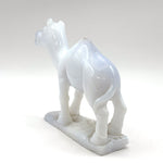 White Chalcedony Camel Figurine - RAN530