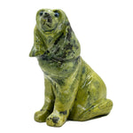 Green Serpentine Dog Figurine - RAN533