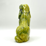 Green Serpentine Dog Figurine - RAN533