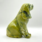 Green Serpentine Dog Figurine - RAN533