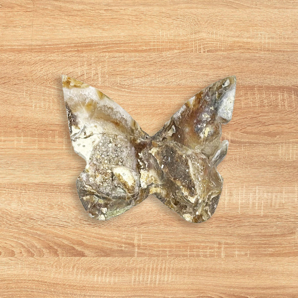 Maligano Jasper Butterfly Carving Natural Handcrafted Crystal Decor for Home & Gift - RAN545