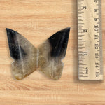 Palm Root Butterfly Carving Natural Handcrafted Crystal Decor for Home & Gift - RAN546