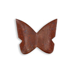 Red Jasper Butterfly Carving Natural Handcrafted Crystal Decor for Home & Gift - RAN558