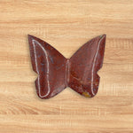 Red Jasper Butterfly Carving Natural Handcrafted Crystal Decor for Home & Gift - RAN562