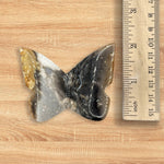 Palm Root Butterfly Carving Natural Handcrafted Crystal Decor for Home & Gift - RAN564