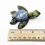 Angelite & Serpentine Turtle Figurine - RAN574