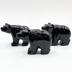 Black Onyx Bear Figurine - RAN575