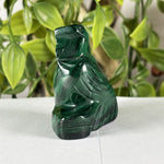 Malachite Gemstone Bird Figurine - RAN579