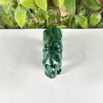Malachite Gemstone Rhino Figurine - RAN582