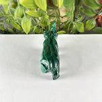 Malachite Gemstone Rhino Figurine - RAN582