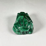 Malachite Gemstone Frog Figurine - RAN584