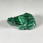 Malachite Gemstone Frog Figurine - RAN584