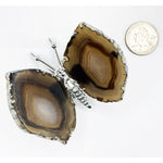 Agate Gemstone Butterfly Figurine - RAN588