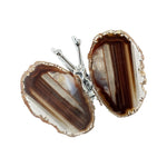 Agate Gemstone Butterfly Figurine - RAN589