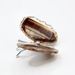 Agate Gemstone Butterfly Figurine - RAN589