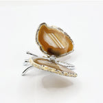 Agate Gemstone Butterfly Figurine - RAN590