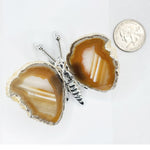Agate Gemstone Butterfly Figurine - RAN590