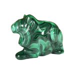 Malachite Gemstone Frog Figurine - RAN591