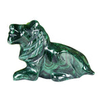 Malachite Gemstone Lion Figurine - RAN592