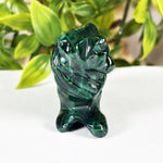 Malachite Gemstone Lion Figurine - RAN592