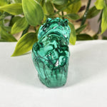 Malachite Gemstone Lion Figurine - RAN593