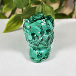 Malachite Gemstone Lion Figurine - RAN593