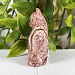 Soapstone Cat Gemstone Figurine - RAN594