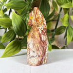 Soapstone Cat Gemstone Figurine - RAN595