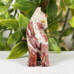 Soapstone Gemstone Cat Figurine - RAN596