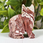 Soapstone Gemstone Cat Figurine - RAN596