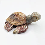 Soapstone Gemstone Turtle Figurine - RAN597