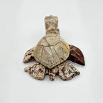 Soapstone Gemstone Turtle Figurine - RAN598
