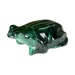 Malachite Gemstone Frog Figurine - RAN602