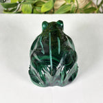 Malachite Gemstone Frog Figurine - RAN602