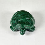 Malachite Gemstone Turtle Figurine - RAN603