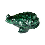 Malachite Gemstone Frog Figurine - RAN604