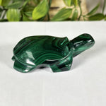 Malachite Gemsstone Turtle Figurine - RAN607