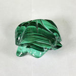 Malachite Gemstone Frog Figurine - RAN609