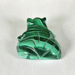 Malachite Gemstone Frog Figurine - RAN609