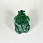 Malachite Gemstone Frog Figurine - RAN613