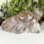 Sea Jasper Gemstone Lizard Figurine - RAN618