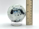 Rainbow Moonstone Crystal Sphere - RBL338-A