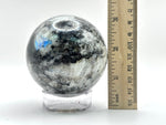 Rainbow Moonstone Crystal Sphere - RBL338-D