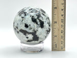 Rainbow Moonstone Crystal Sphere - RBL338 - H
