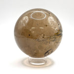 Natural Smoky Quartz Crystal Sphere Ball for Energy Healing, Meditation, Focus & Home Decorative Display - RBL348