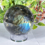 Labradorite Gemstone Sphere - RBL360