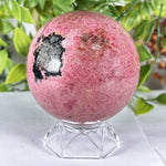 Rhodonite Gemstone Sphere - RBL363