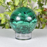 Malachite Gemstone Sphere - RBL368