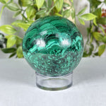Malachite Gemstone Sphere - RBL368