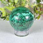 Malachite Gemstone Sphere - RBL368